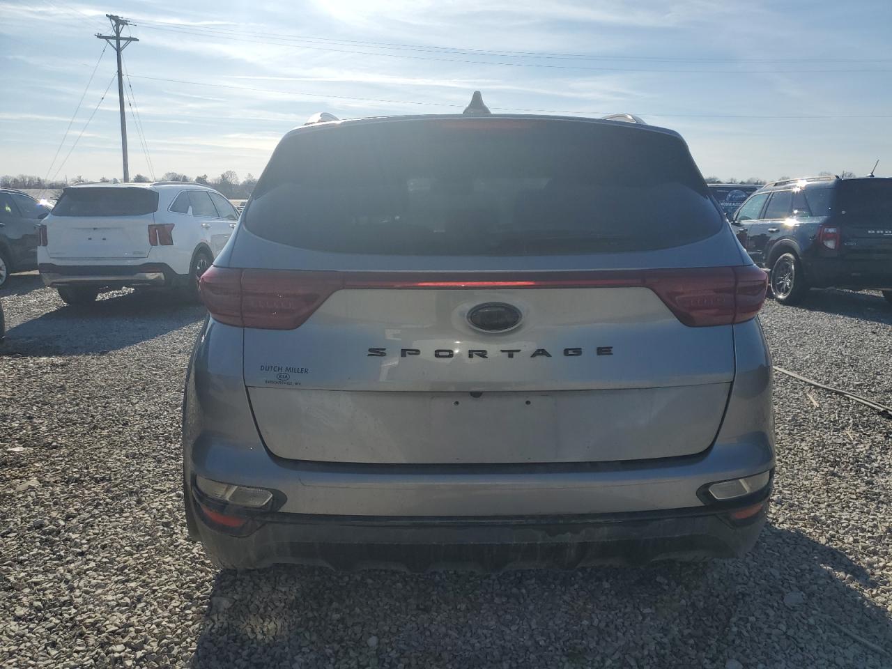 2021 KIA Sportage VIN KNDP63AC4M7853196 Copart auction photo, water/flood damage thumbnail 6