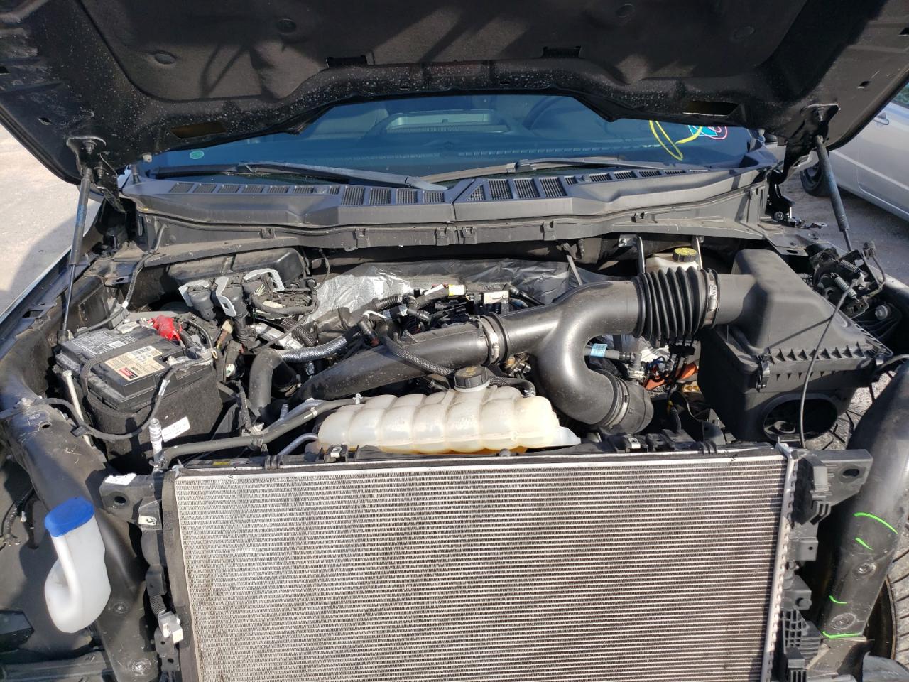 2021 Ford F-150 VIN 1FTEW1CPXMFB34911 Copart auction photo, front end damage thumbnail 11