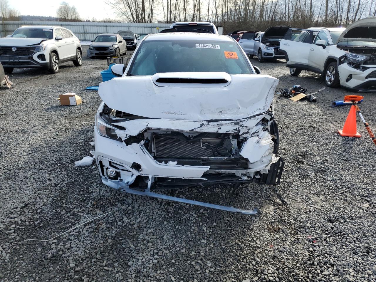 2024 Subaru WRX VIN JF1VBAH61R8806898 Copart auction photo, front end / rear end damage thumbnail 5