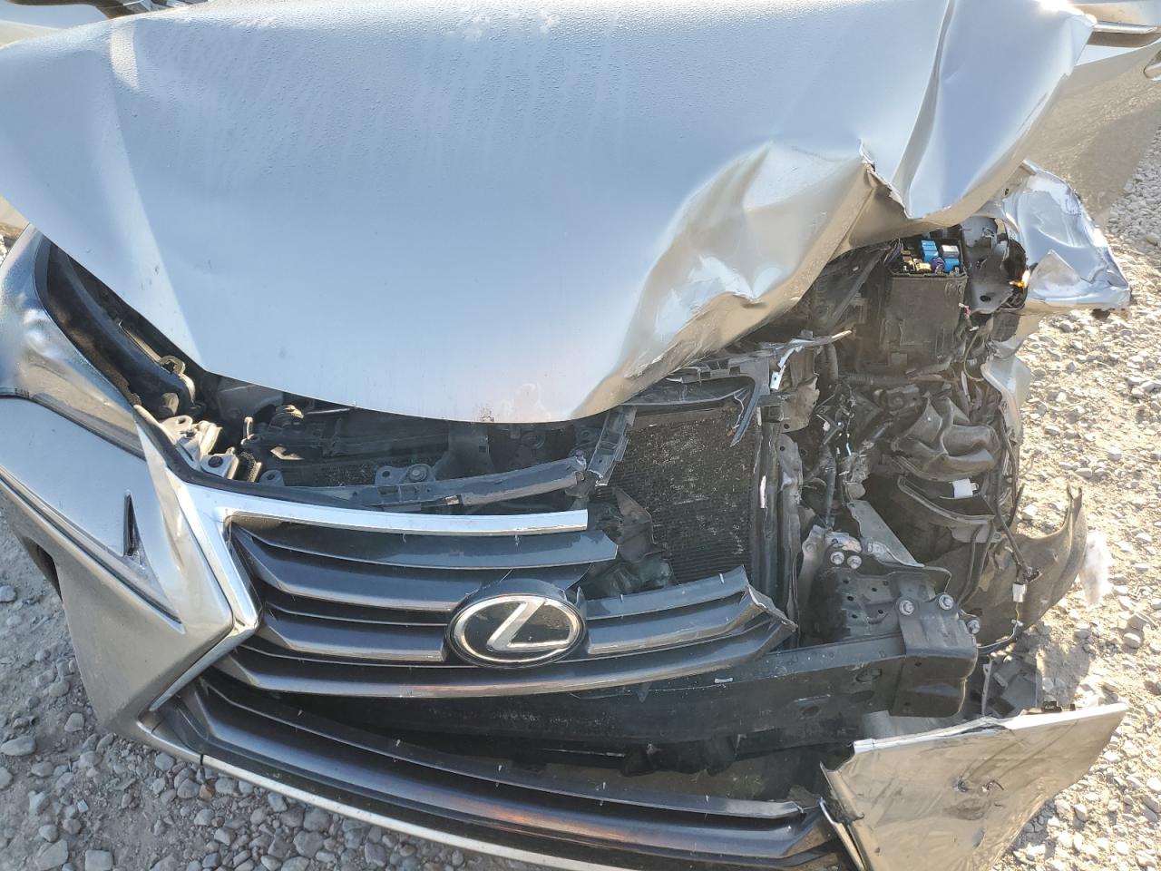 2016 Lexus NX VIN JTJBARBZ4G2078265 Copart auction photo, front end damage thumbnail 13