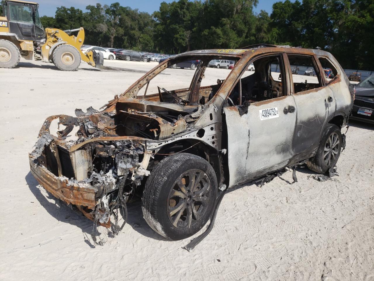 2019 Subaru Forester VIN JF2SKAUCXKH413921 Copart auction photo, burn damage thumbnail 2