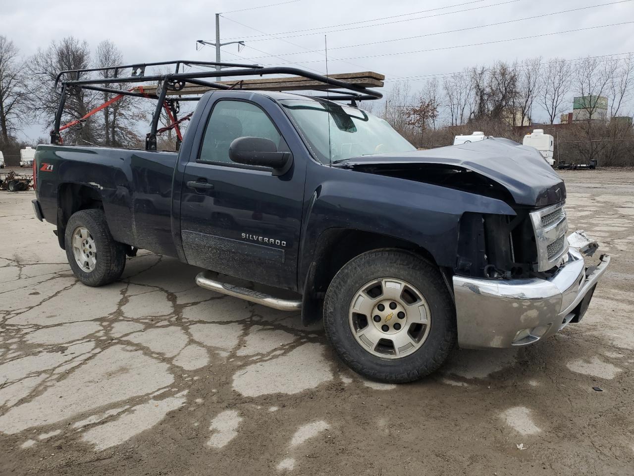 2012 Chevrolet Silverado VIN 1GCNCSE01CZ288693 Copart auction photo, front end / minor dent/scratches damage thumbnail 4