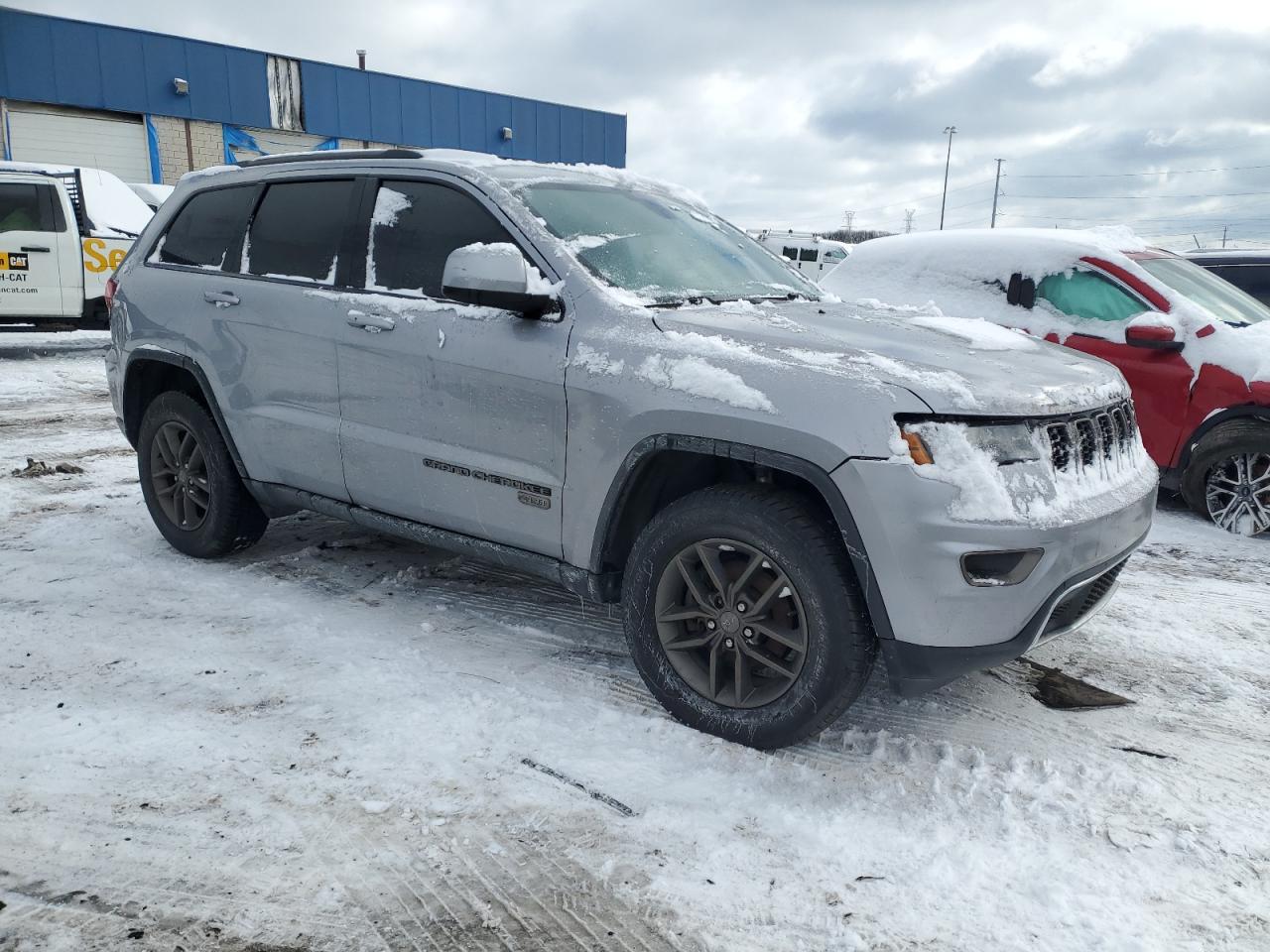 2016 Jeep Grand Cherokee VIN 1C4RJFAG4GC343910 Copart auction photo, front end damage thumbnail 4