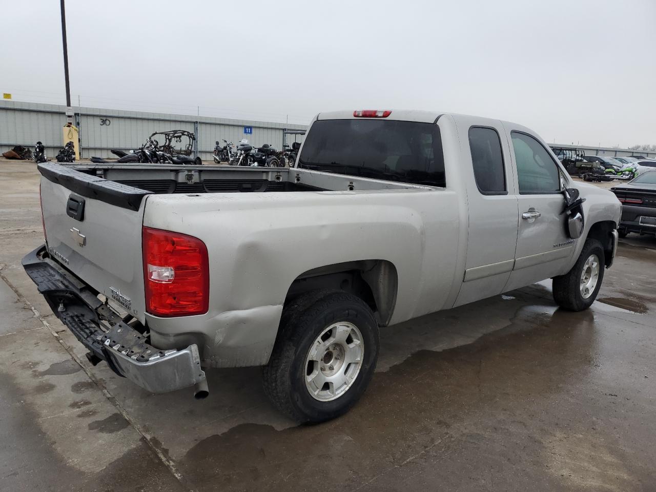 2008 Chevrolet Silverado VIN 2GCEC19J181144297 Copart auction photo, rear end damage thumbnail 3