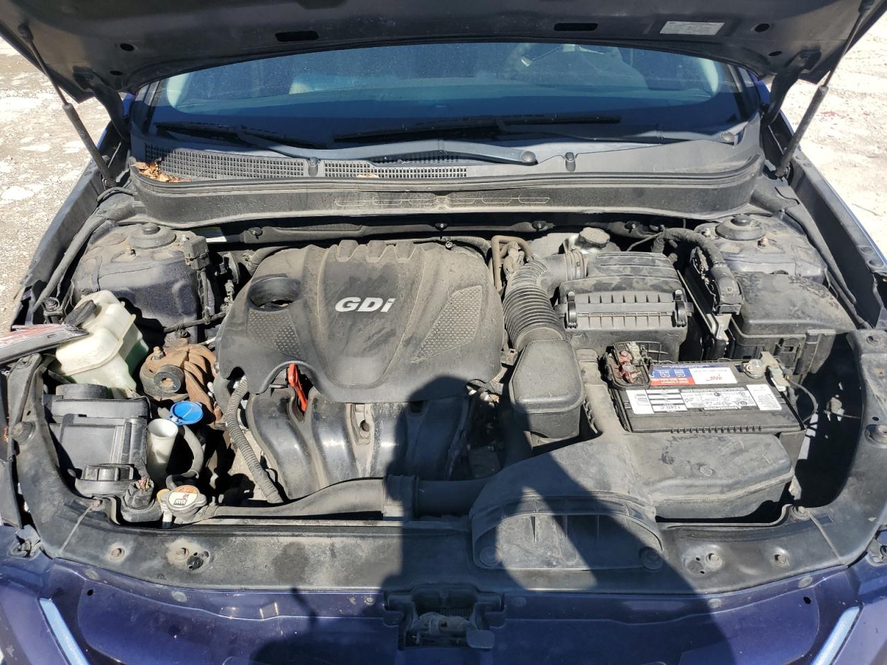 2013 Hyundai Sonata VIN 5NPEB4AC0DH749485 Copart auction photo, front end damage thumbnail 12