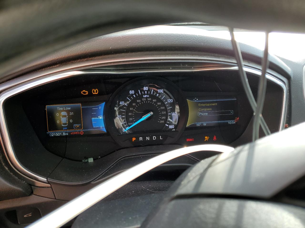 2020 Ford Fusion VIN 3FA6P0HD8LR186099 Copart auction photo, all over damage thumbnail 9