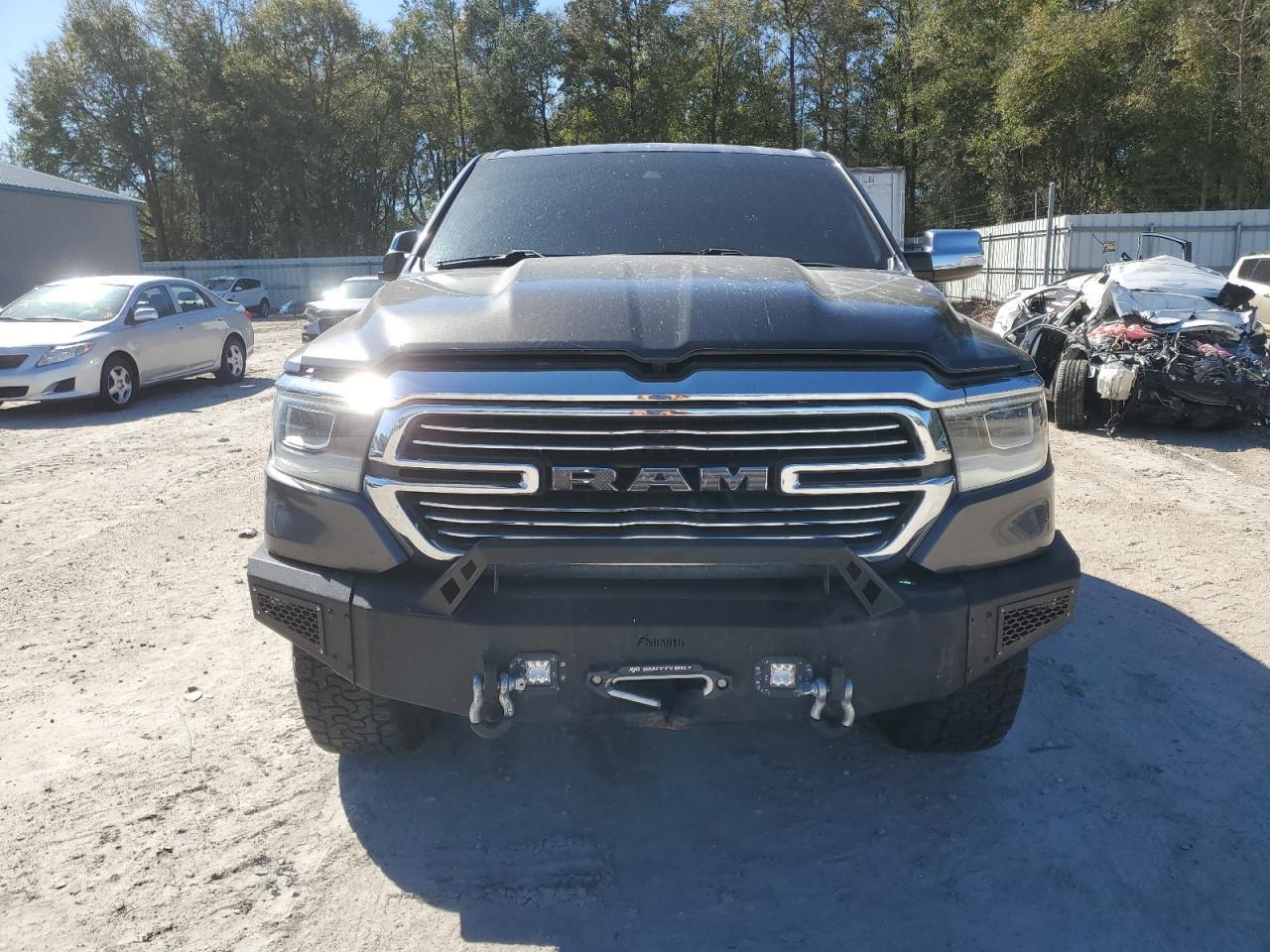 2022 RAM 1500 VIN 1C6SRFJT4NN283790 Copart auction photo, burn damage thumbnail 5
