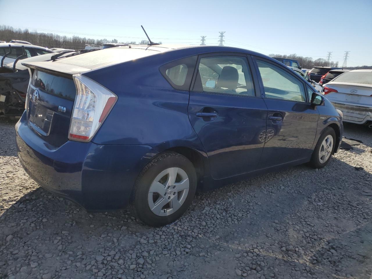 2010 Toyota Prius VIN JTDKN3DU3A0034184 Copart auction photo, undercarriage damage thumbnail 3