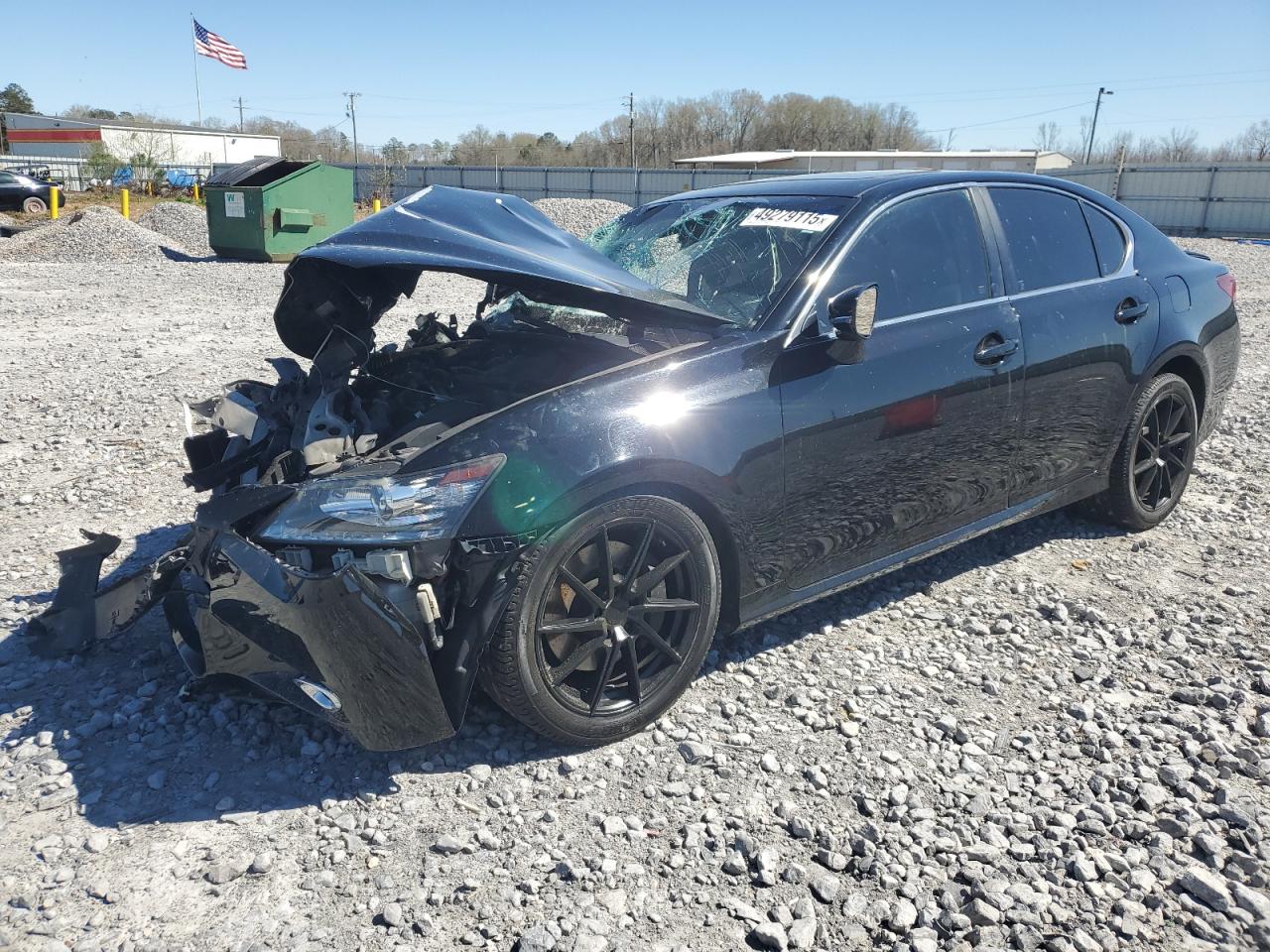 2014 Lexus GS VIN JTHBE1BLXE5042532 - Copart auction photo
