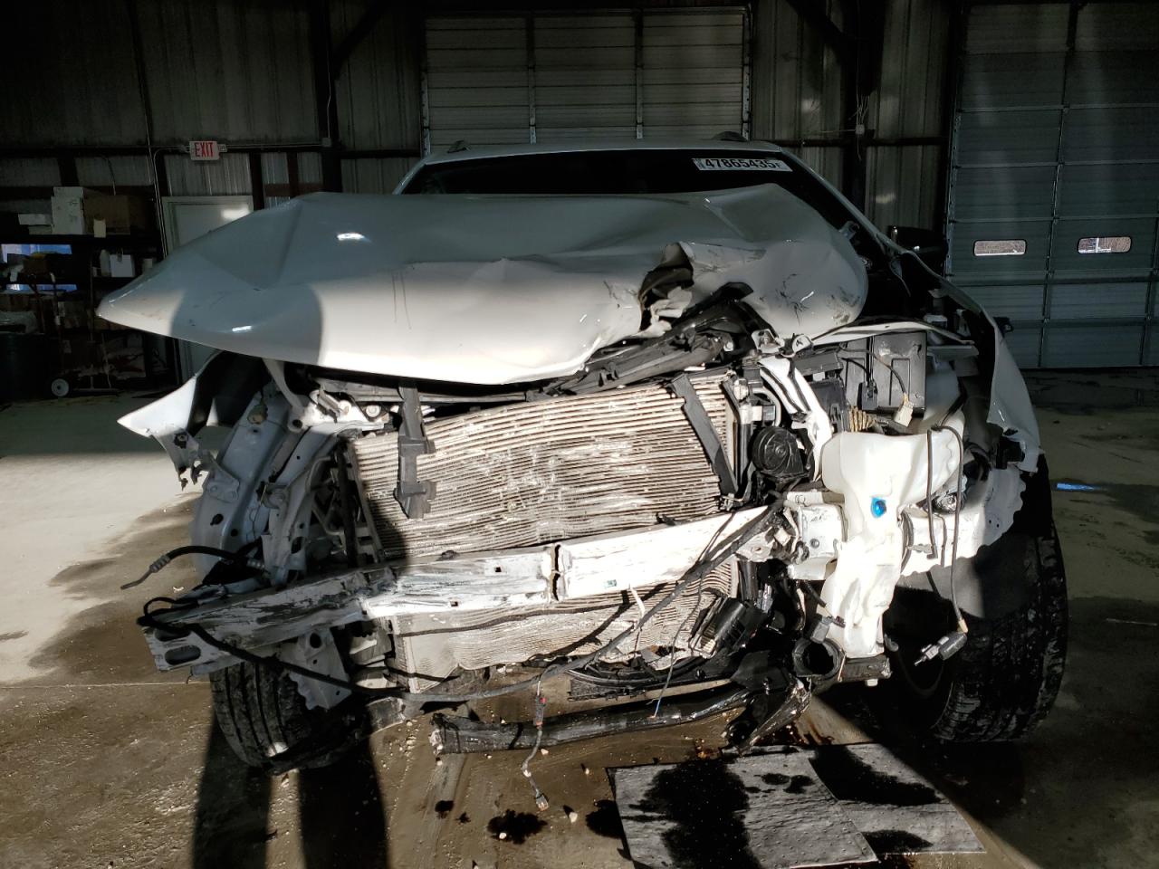 2018 Chevrolet Equinox VIN 2GNAXMEV6J6153798 Copart auction photo, front end / mechanical damage thumbnail 5