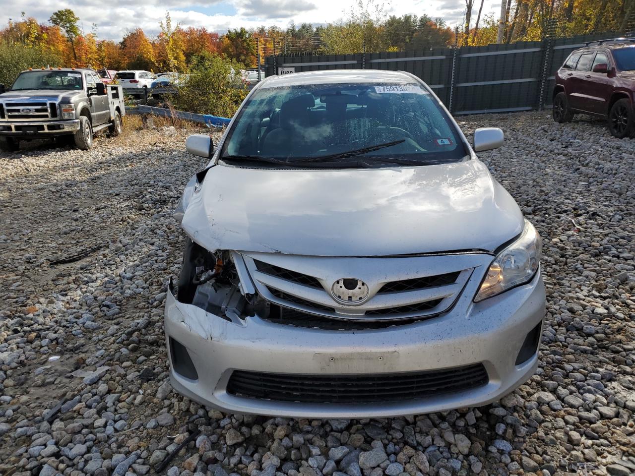 2012 Toyota Corolla VIN 2T1BU4EE8CC855810 Copart auction photo, front end damage thumbnail 5