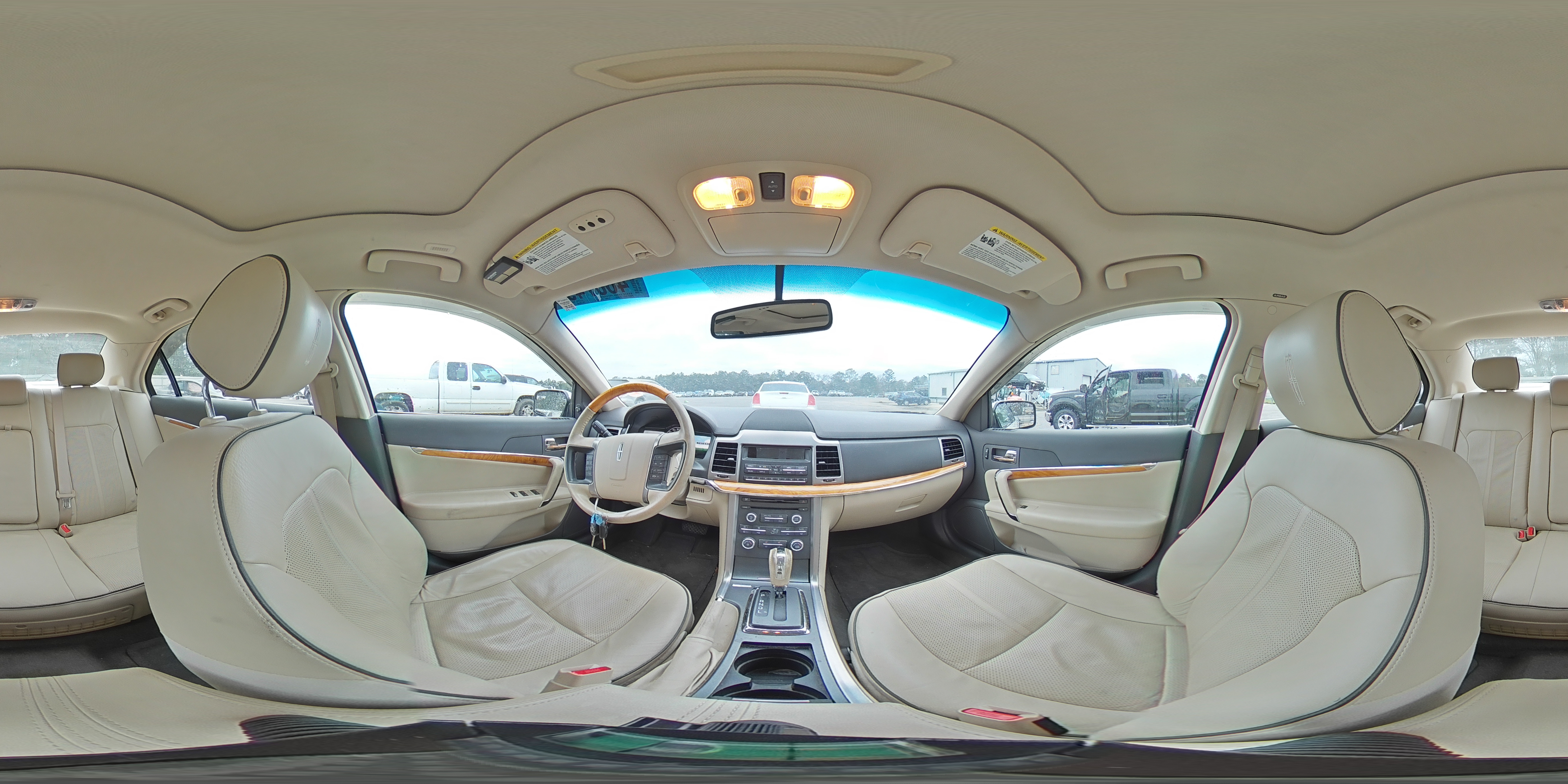 2012 Lincoln MKZ VIN 3LNDL2L34CR803369 Copart auction photo, rear end damage thumbnail 14