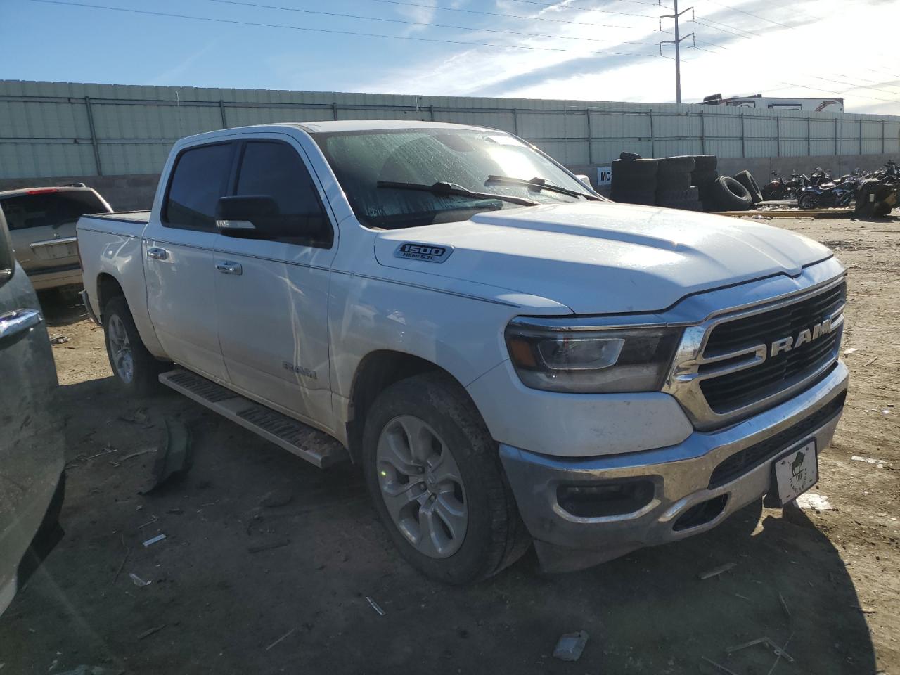 2019 RAM 1500 VIN 1C6RREFT6KN514332 Copart auction photo, water/flood damage thumbnail 4