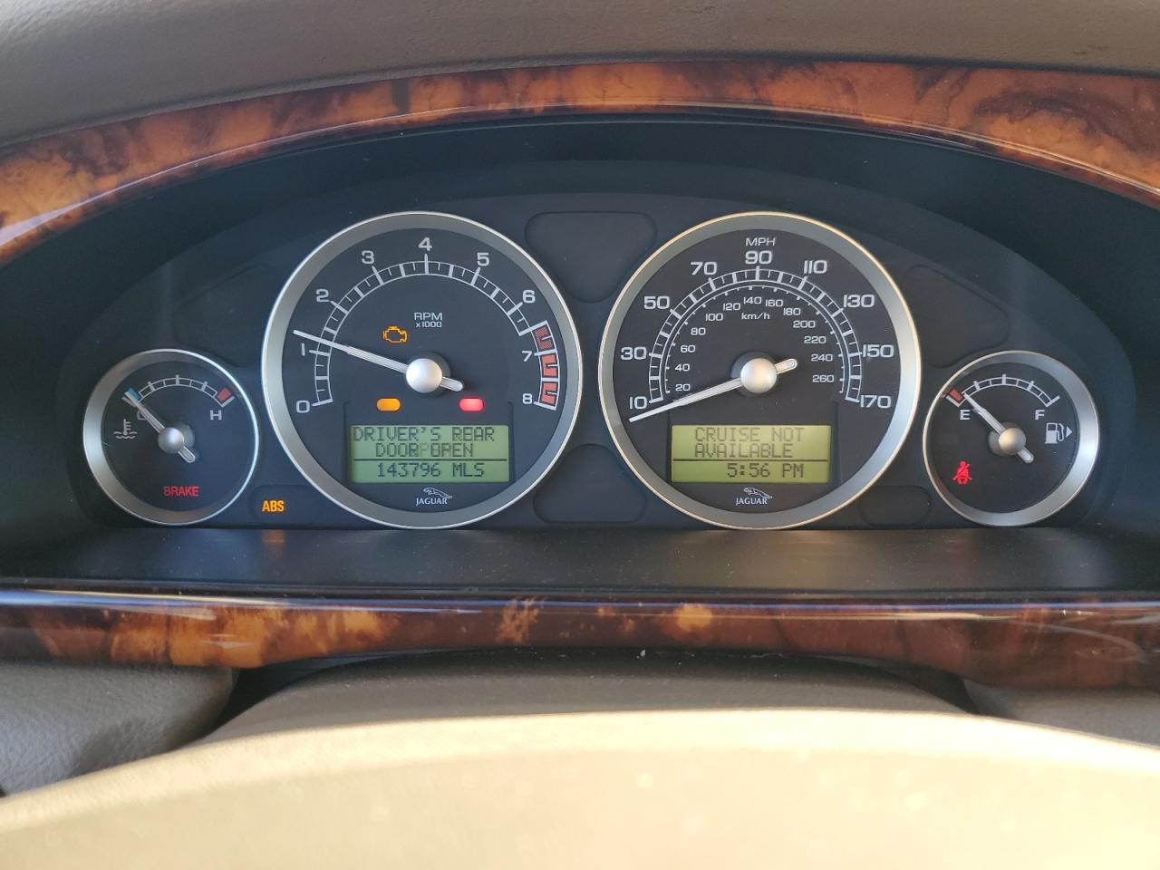 2007 Jaguar S-Type VIN SAJWA01AX7FN73169 Copart auction photo, front end damage thumbnail 9