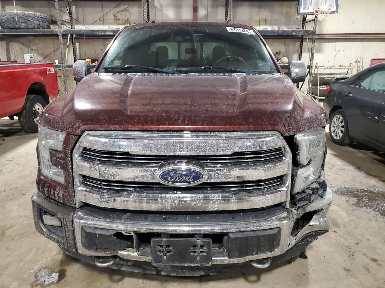 2016 Ford F-150 VIN 1FTEW1EG6GFD55147 Copart auction photo, all over / rear end damage thumbnail 5