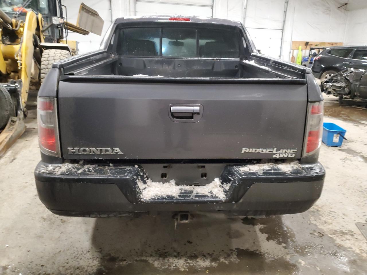 2014 Honda Ridgeline VIN 5FPYK1F57EB003368 Copart auction photo, front end damage thumbnail 6