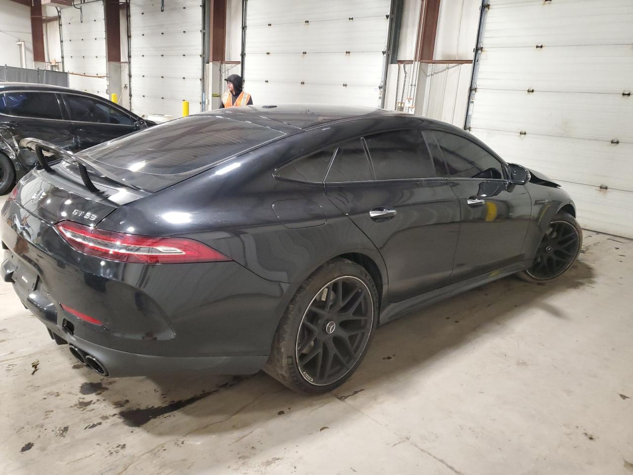 2020 Mercedes-Benz AMG GT VIN WDD7X6BB8LA012381 Copart auction photo, side / front end damage thumbnail 3
