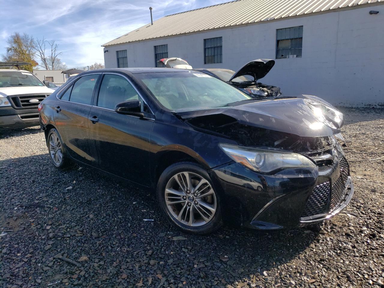 2015 Toyota Camry VIN 4T1BF1FK9FU072222 Copart auction photo, rear end / front end damage thumbnail 4