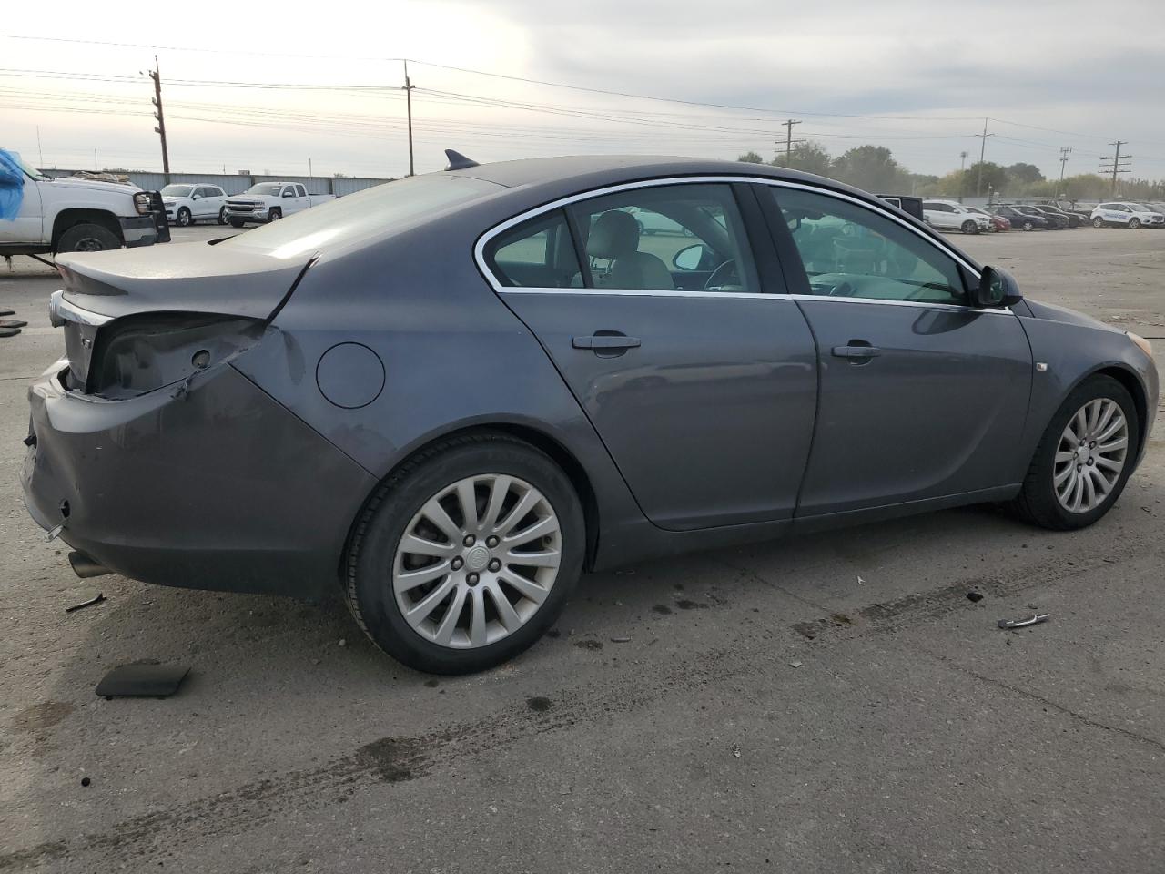 2011 Buick Regal VIN W04GV5EV9B1084036 Copart auction photo, rear end damage thumbnail 3
