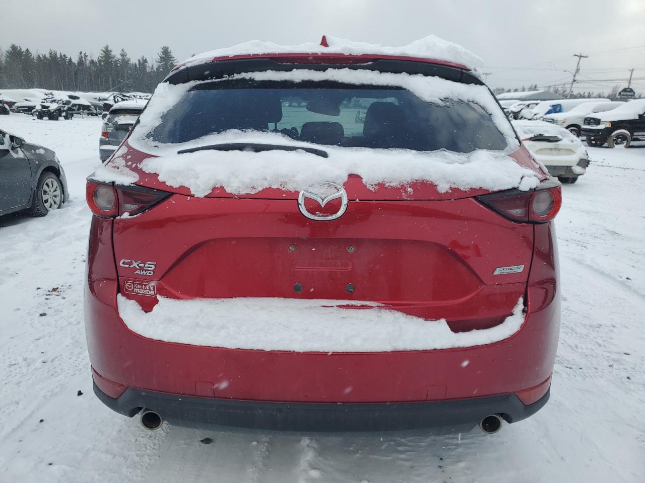 2018 Mazda CX-5 VIN JM3KFBCM7J0307501 Copart auction photo, vandalism damage thumbnail 6
