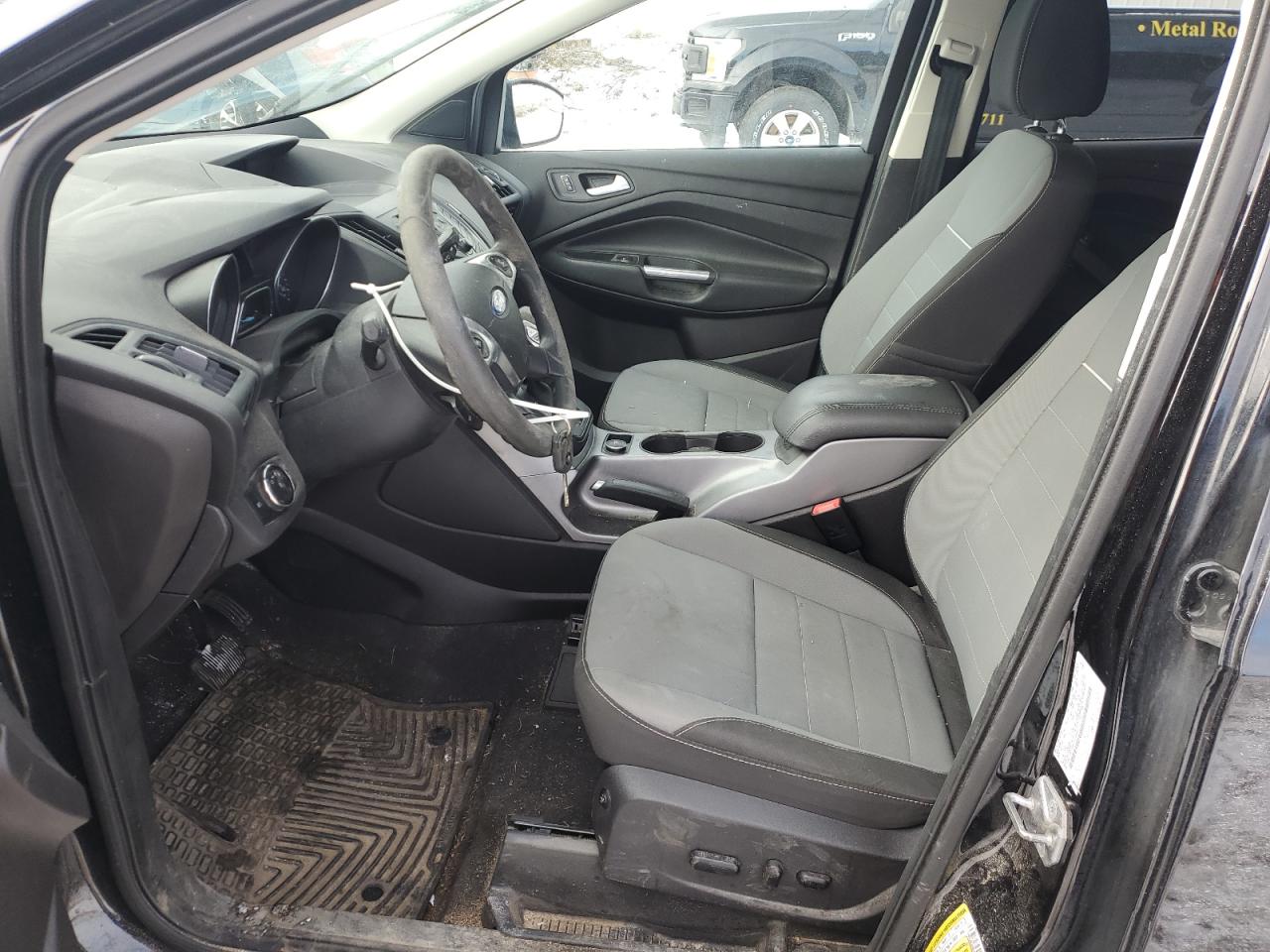 2014 Ford Escape VIN 1FMCU9GX9EUD79584 Copart auction photo, all over damage thumbnail 7