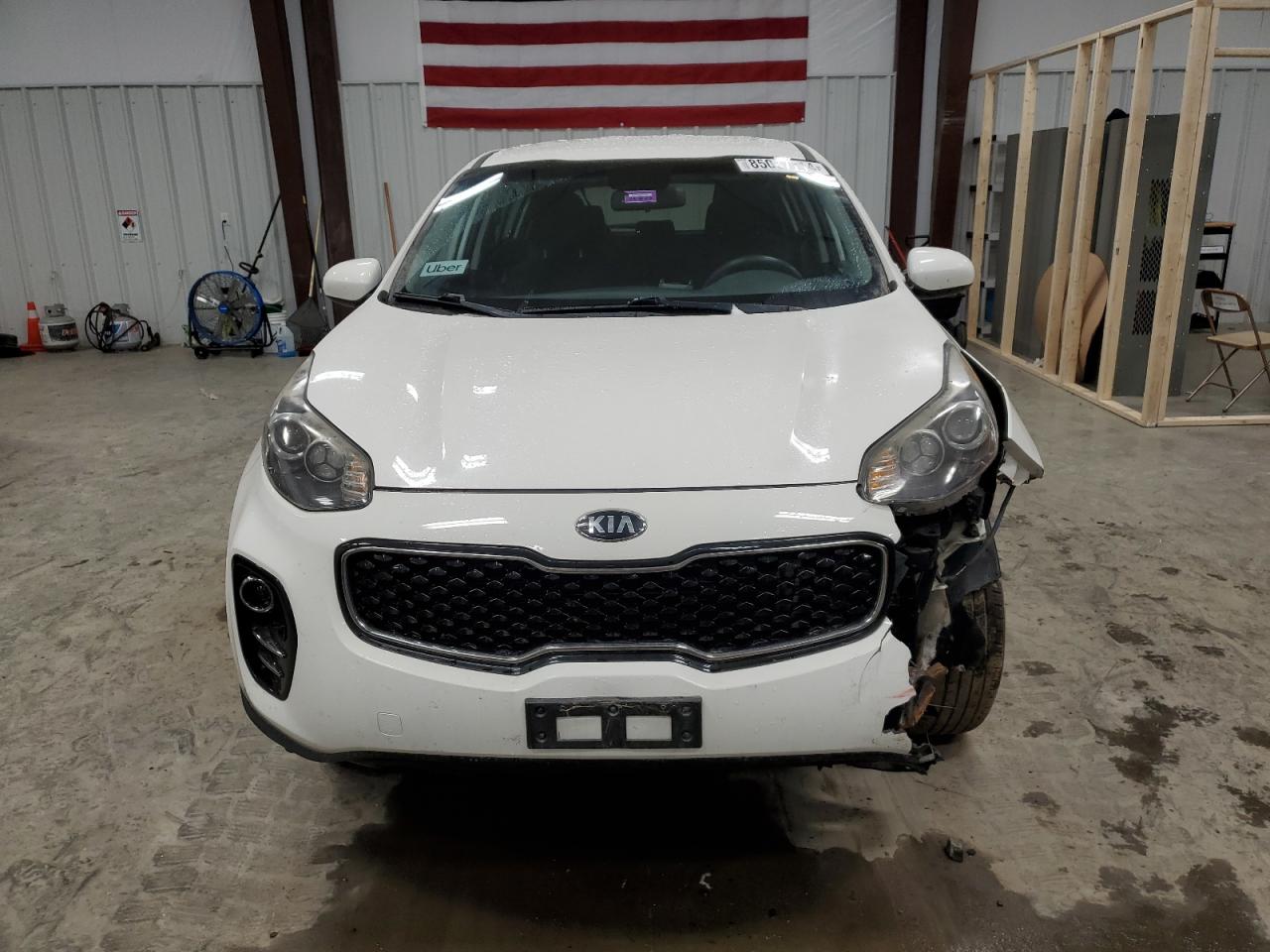 2017 KIA Sportage VIN KNDPMCACXH7034592 Copart auction photo, front end damage thumbnail 5