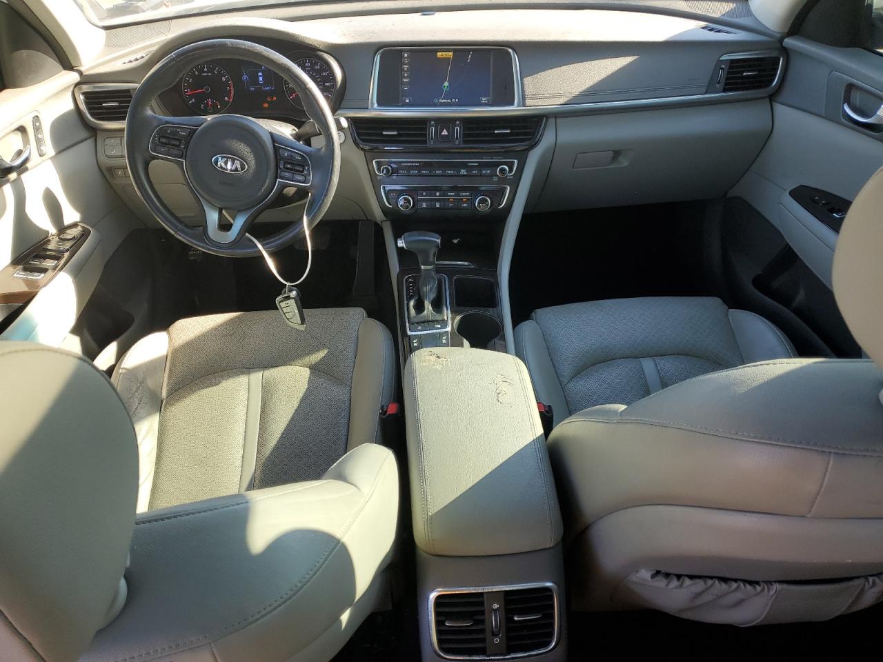 2016 KIA Optima VIN 5XXGU4L35GG008345 Copart auction photo, front end damage thumbnail 8