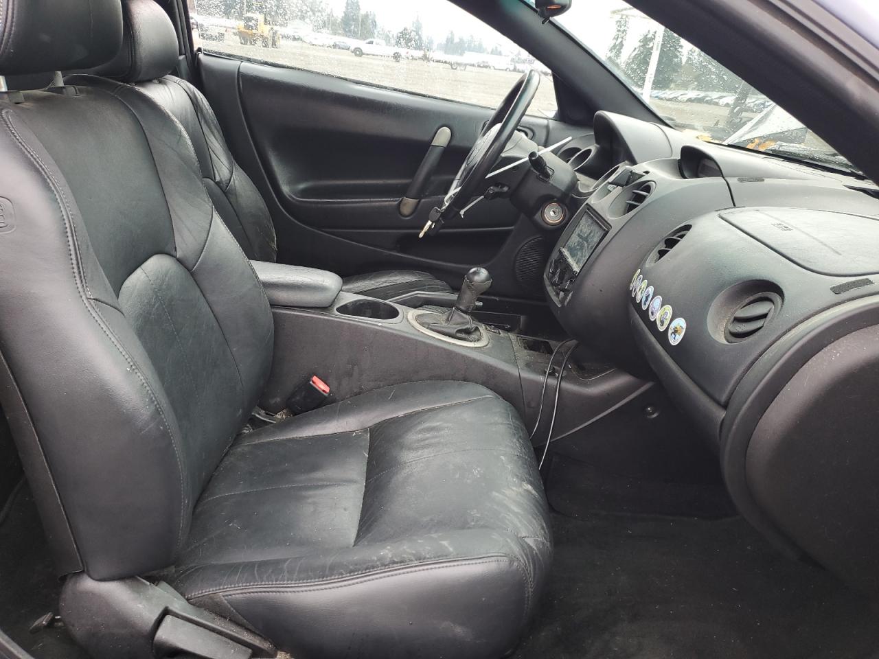 2000 Mitsubishi Eclipse VIN 4A3AC54L9YE148589 Copart auction photo, all over damage thumbnail 7