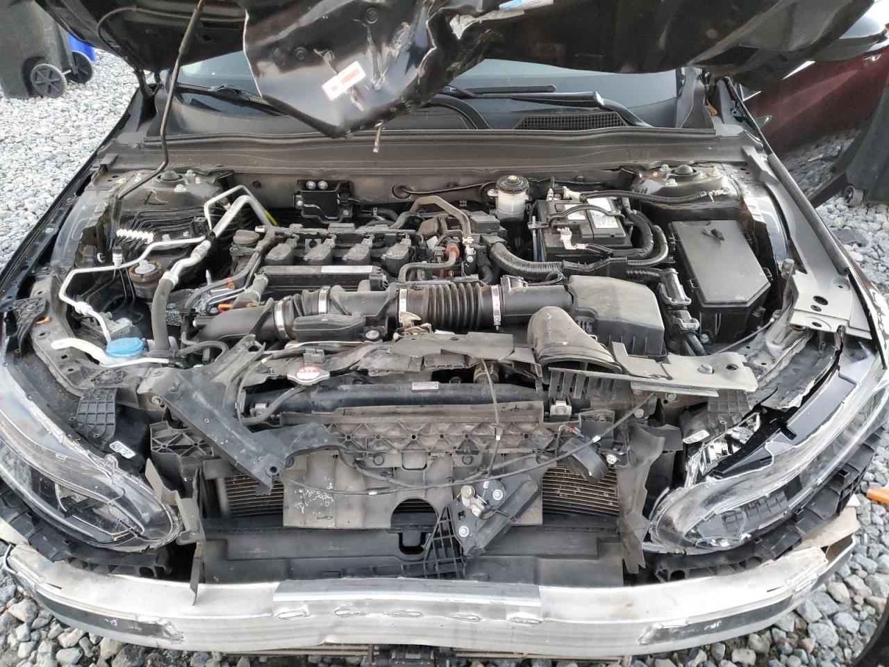 2020 Honda Accord VIN 1HGCV1F19LA002060 Copart auction photo, front end damage thumbnail 11
