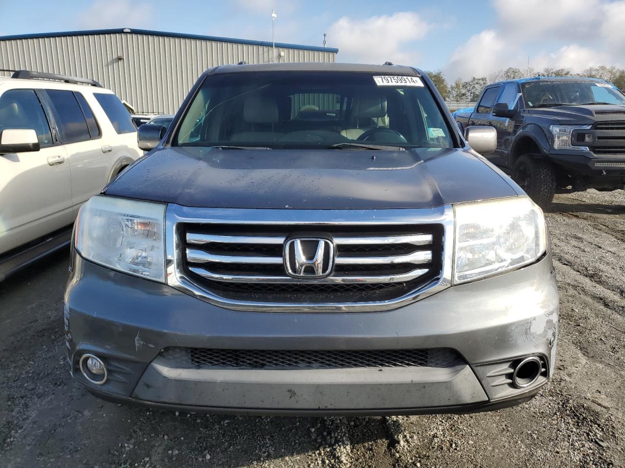 2012 Honda Pilot VIN 5FNYF3H9XCB029047 Copart auction photo, side damage thumbnail 5