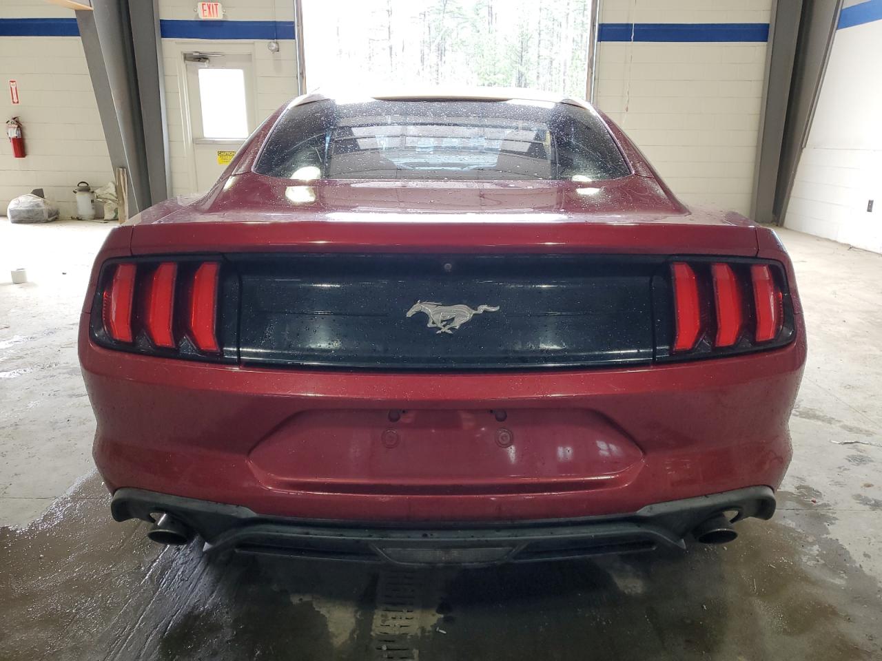 2018 Ford Mustang VIN 1FA6P8TH9J5117494 Copart auction photo, side damage thumbnail 6