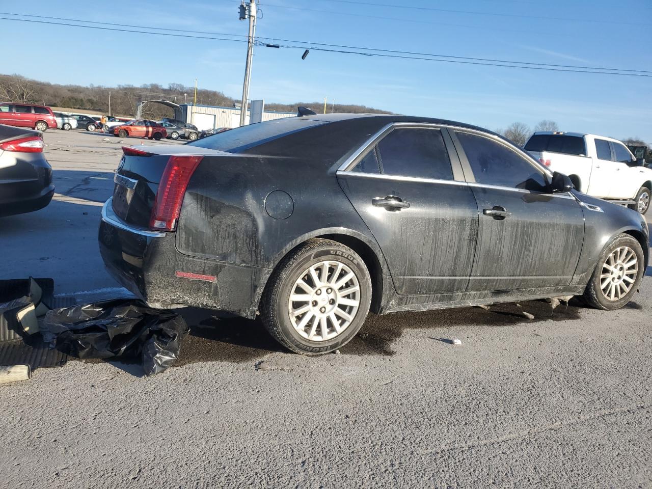 2011 Cadillac CTS VIN 1G6DG5EY4B0162180 Copart auction photo, front end damage thumbnail 3