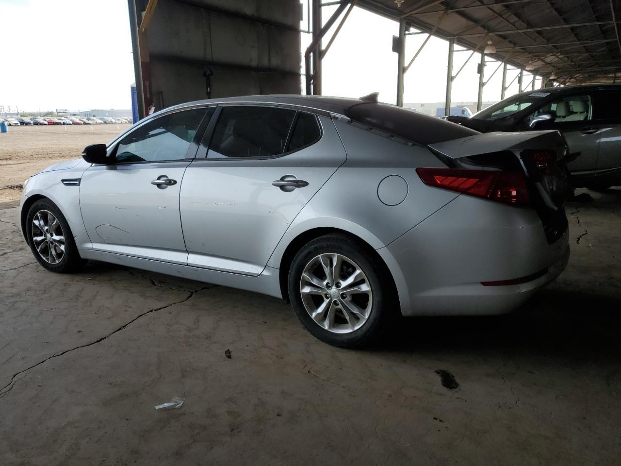 2012 KIA Optima VIN 5XXGN4A79CG087161 Copart auction photo, front end / rear end damage thumbnail 2