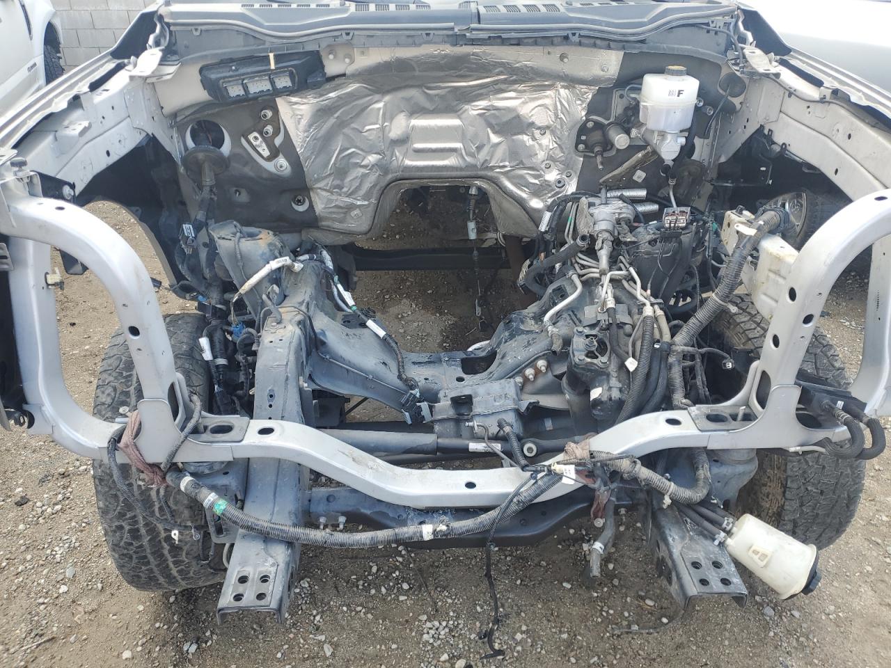 2020 Ford F350 VIN 1FT8W3BT0LEC29506 Copart auction photo, stripped / front end damage thumbnail 11