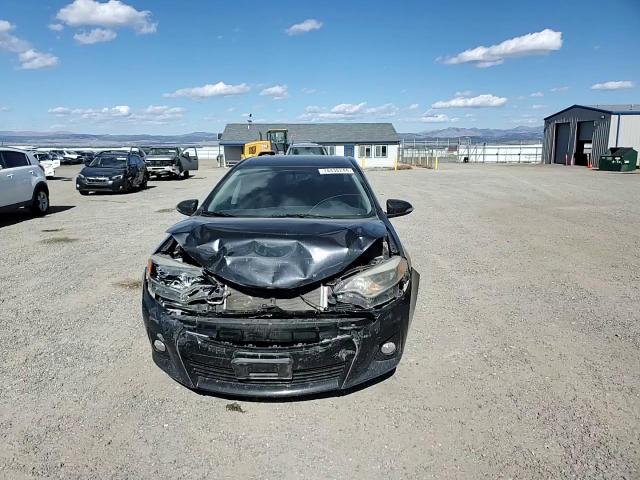 2015 Toyota Corolla VIN 2T1BURHE7FC237357 Copart auction photo, front end / side damage thumbnail 11