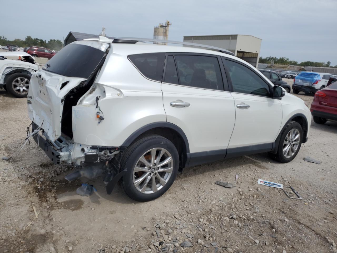2018 Toyota RAV 4 VIN 2T3YFREVXJW441450 Copart auction photo, rear end damage thumbnail 3