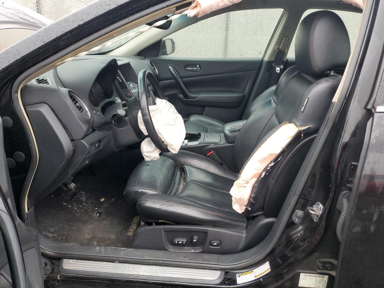 2010 Nissan Maxima VIN 1N4AA5AP0AC839467 Copart auction photo, front end damage thumbnail 7