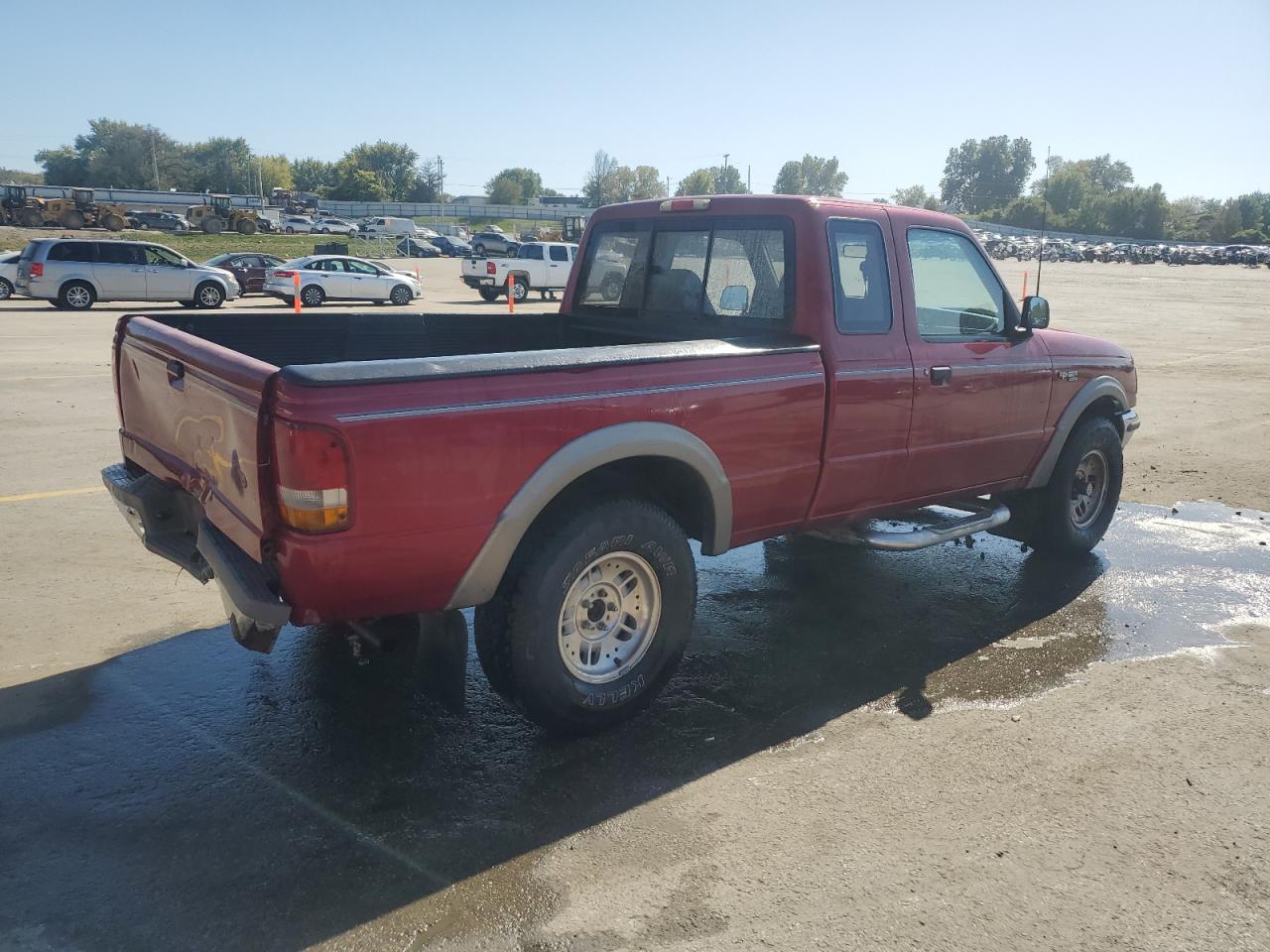 1993 Ford Ranger VIN 1FTDR15X6PPB72554 Copart auction photo, rear end damage thumbnail 3