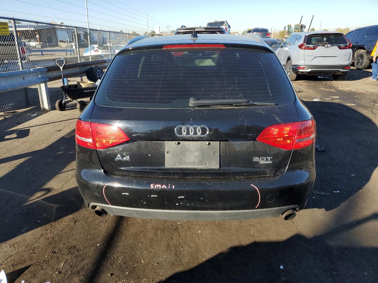 2010 Audi A4 VIN WAUWFAFL8AA008033 Copart auction photo, front end damage thumbnail 6