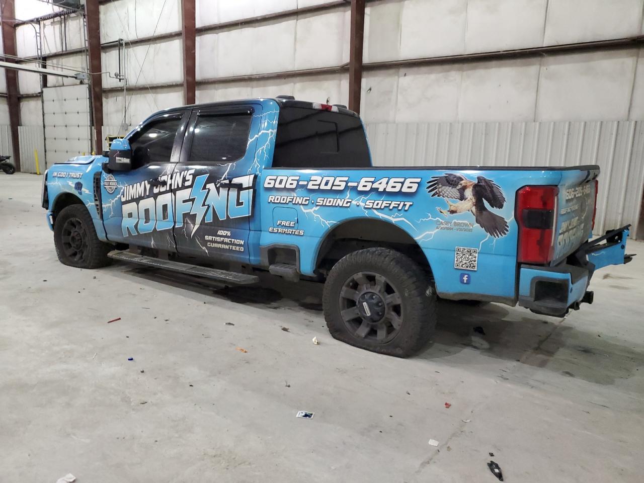 2023 Ford F250 VIN 1FT8W2BT5PED33795 Copart auction photo, front end damage thumbnail 2