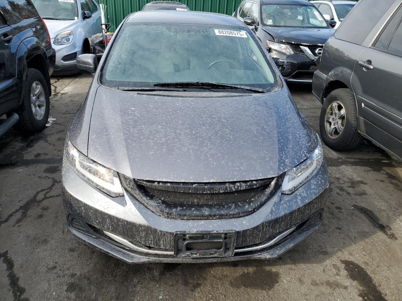 2014 Honda Civic VIN 2HGFB2F53EH510060 Copart auction photo, front end damage thumbnail 5