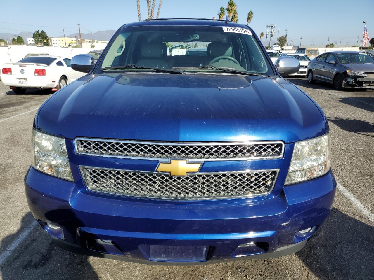 2012 Chevrolet Tahoe VIN 1GNSKCE04CR188784 Copart auction photo, rear end / minor dent/scratches damage thumbnail 5