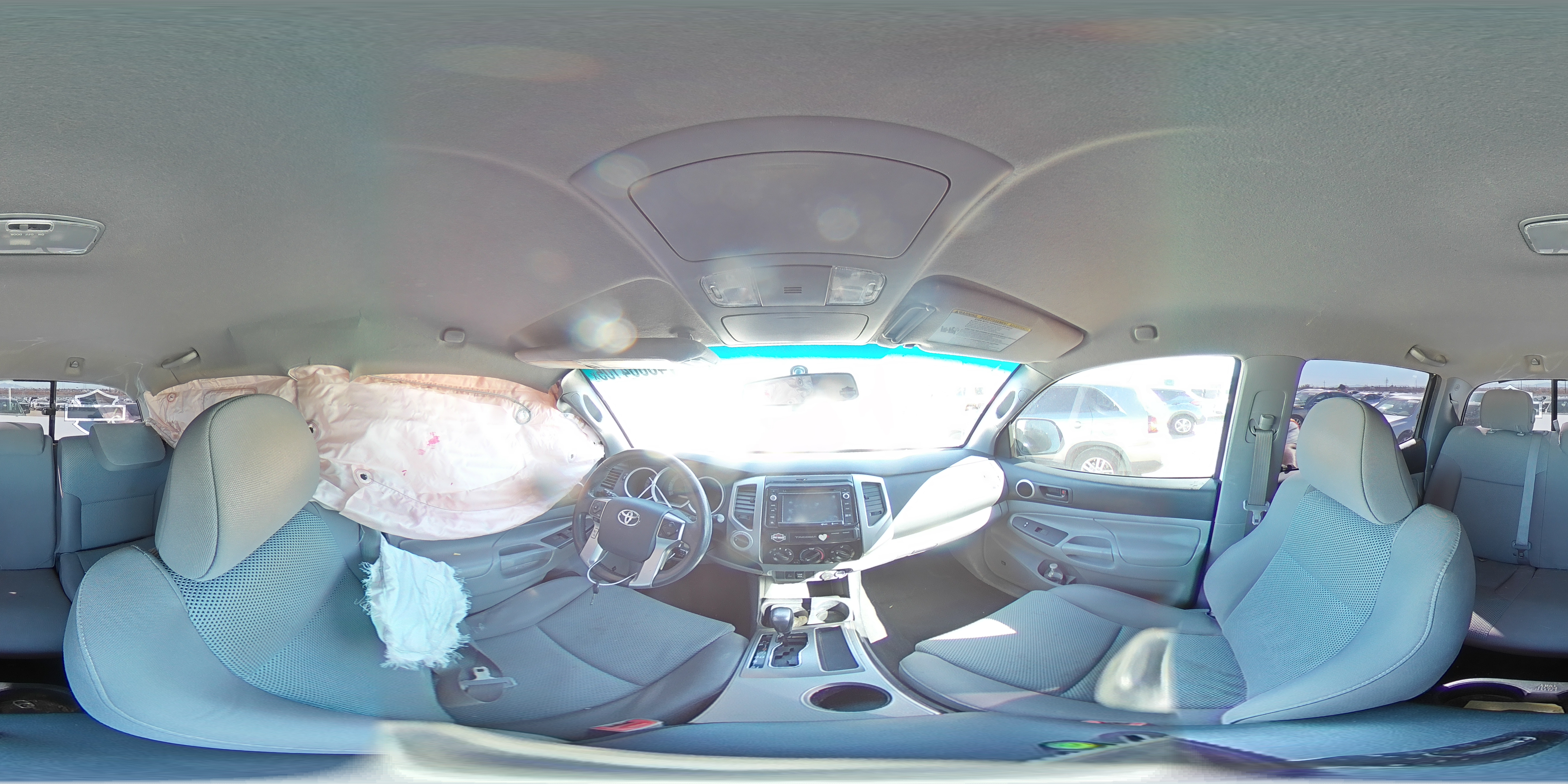 2015 Toyota Tacoma VIN 3TMLU4EN9FM197401 Copart auction photo, side / rear end damage thumbnail 13