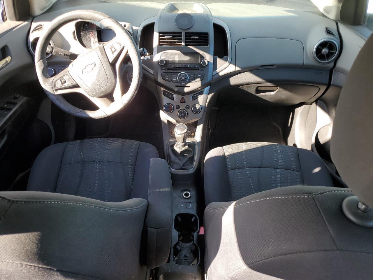 2012 Chevrolet Sonic VIN 1G1JD6SH7C4158050 Copart auction photo, mechanical damage thumbnail 8