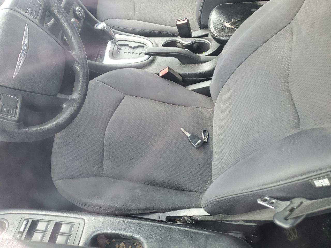 2013 Chrysler 200 VIN 1C3CCBAB1DN654390 Copart auction photo, biohazard/chemical / rear end damage thumbnail 7