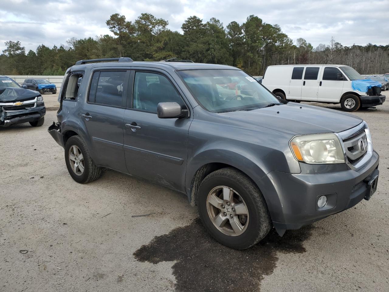 2011 Honda Pilot VIN 5FNYF4H5XBB087063 Copart auction photo, rear end damage thumbnail 4