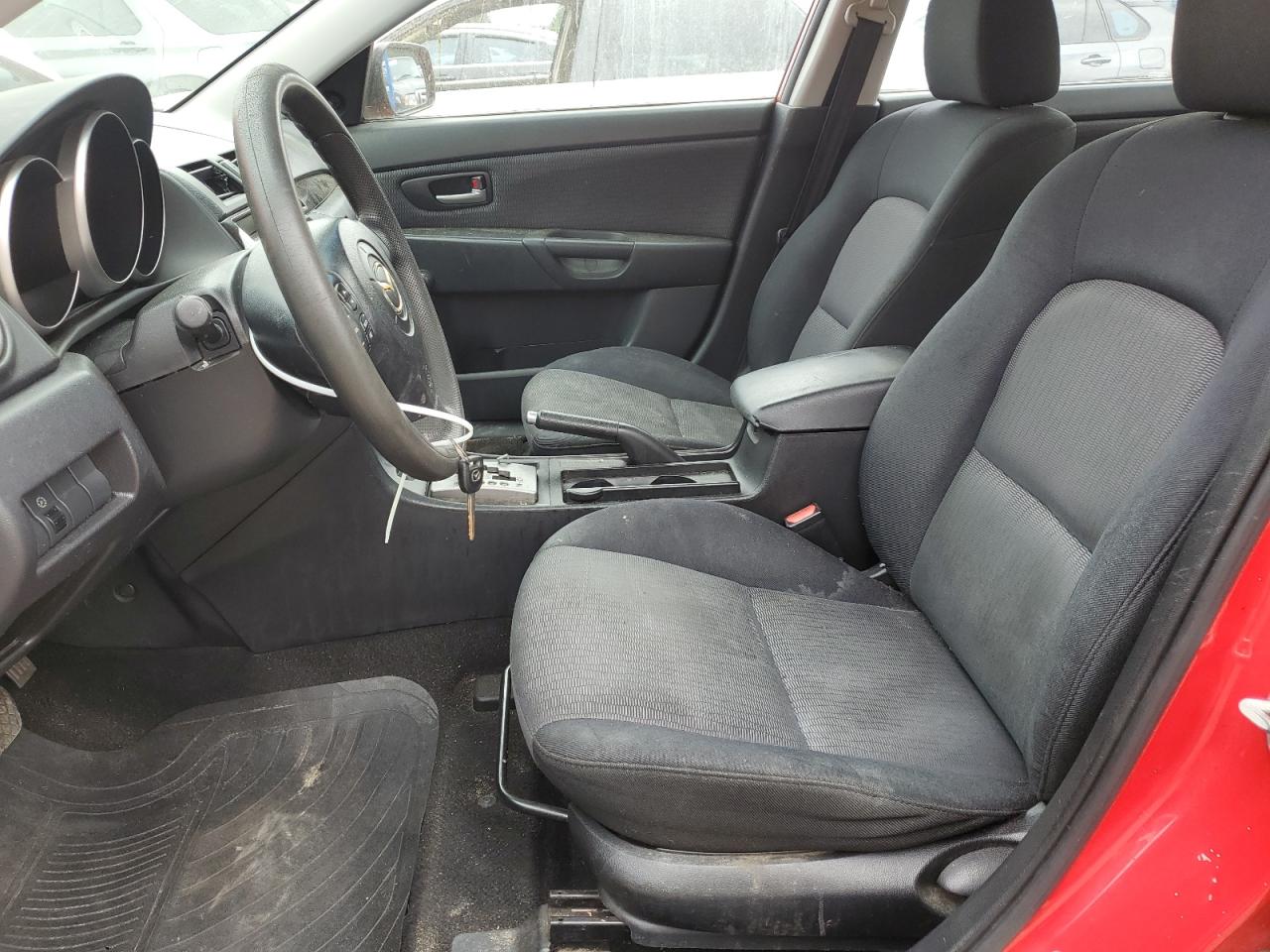 2008 Mazda 3 VIN JM1BK12F781820544 Copart auction photo, mechanical damage thumbnail 7