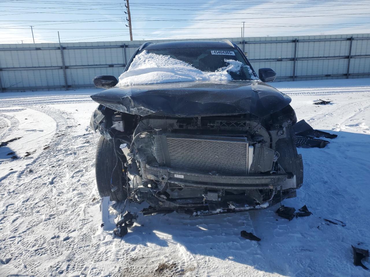 2023 Hyundai Palisade VIN KM8R7DGE7PU504961 Copart auction photo, front end / side damage thumbnail 5