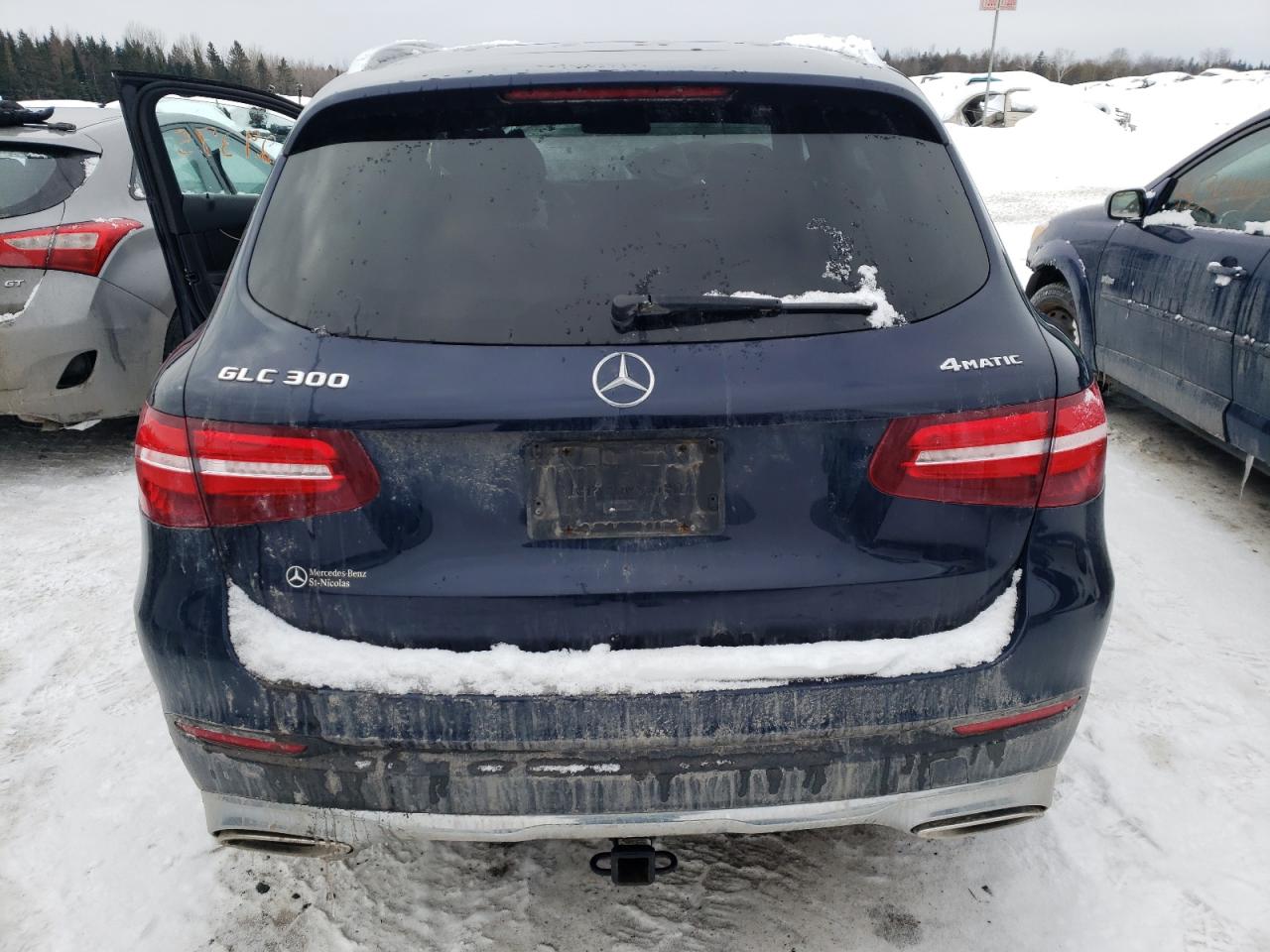 2019 Mercedes-Benz GLC VIN WDC0G4KB1KV162267 Copart auction photo, front end damage thumbnail 6