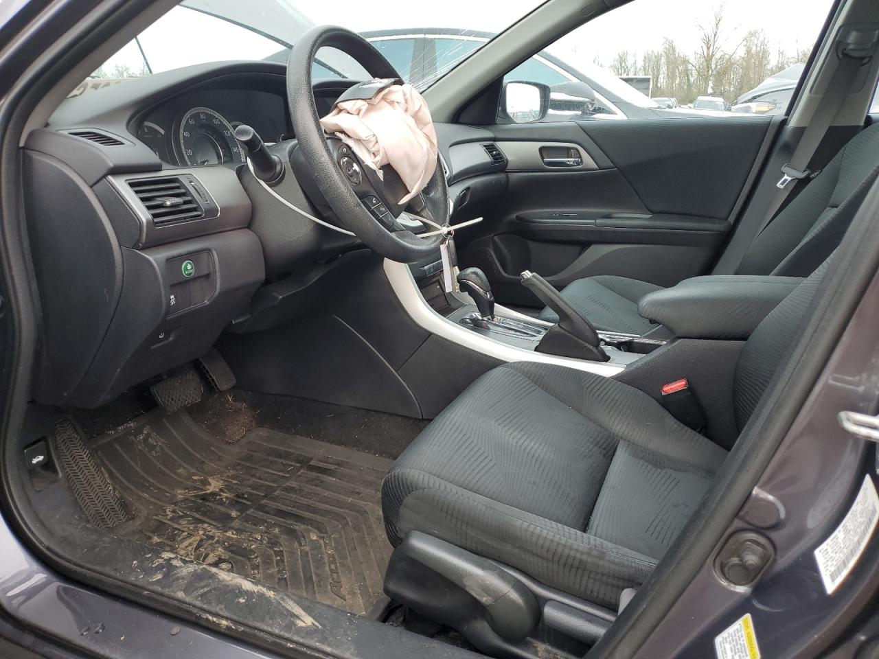 2014 Honda Accord VIN 1HGCR2F39EA007080 Copart auction photo, front end / side damage thumbnail 7